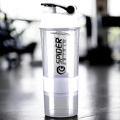 Шейкер Spider Bottle 500 мл з двома відділами та пігульницею