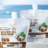 *Гель для душу, шампунь, маска для волосся з кокосом* Вага 30 грам ( кожен) Тревел версія , Дой