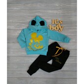 Костюм дитячий двонитка 80-115 кольори