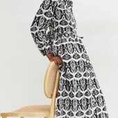 Бавовняна прінтована сукня сорочка