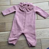 Ромпер вʼязаний на малюка 3-6 міс