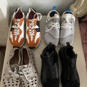 Кросівки, кеди puma, Nike оригінал, шкіра, 4 пари