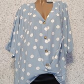 Красивая блузка р-р 52/54