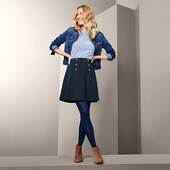 ♕ Елегантна жіноча спідниця з джерсі від Tchibo (Німеччина), рр. наші: 50-52(44/46 євро)