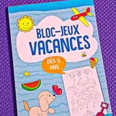 Развивающий большой сборник. Лабиринты, головоломки и др.Vacances: Bloc-jeux