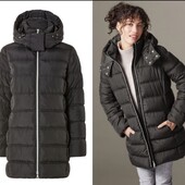 Термо пальто євро зима куртка курточка подовжена