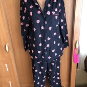Пижама, комплект, размер L. 100% коттон, M&S Percy pig.. ідеал