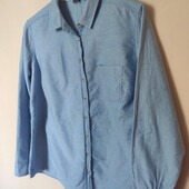 Плюс сайз бавовняна сорочка р.20