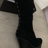 Чоботи /натуральна замша+нат.хутро/