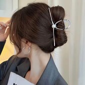 Заколка краб для волос металл