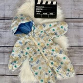 Комбінезон зима хлопчик 56-62 розмір (0-3 місяці)