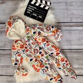 Комбінезон Next на дівчинку 3-6 місяців (62-68 розмір)