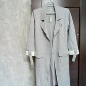Розпродаж!!! Брендовый новый теплый удлиненный кардиган р.32-34евро.