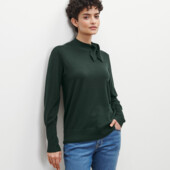 ♕ Светр тонкої в'язки з бантом від Tchibo (Німеччина) розмір наш 44-46 (36/38 євро)