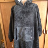 Меховушка, плюшева туника, кофта, худи, XL. catalonia. в ідеалі