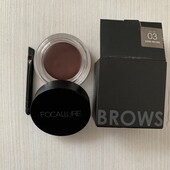 Помада для бровей Focallure Brow gel cream ) тон 03 темний коричневий