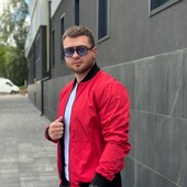 Куртка, вітровка, бомбер чоловічий "Challenge 2.0" Intruder червона