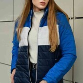 куртка 48 р синя