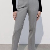Стильні трендові сірі брюки Zara, XS