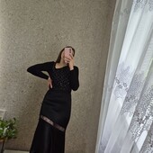 Шикарна атласна спідничка із вставкою мережева, асиметрія ✨ Багато краси ✨ Заходьте ✨