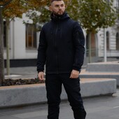Костюм фліс чоловічий "Reef" Intruder синій з шевроном Завжди в наявності ✅