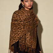 Теплий жіночий палантин ladies scarf