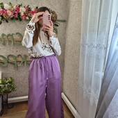 Прекрасні, стильові Кюлоти, щільний атлас, колір Бомбезний ✨