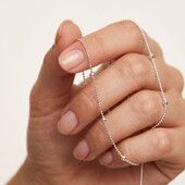 Срібний ланцюг 40см