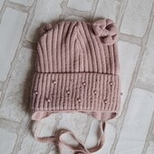 Зимова шапка на дівчинку