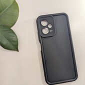 Чорний матовий чохол для Redmi Note 12 5G — Стан нового!