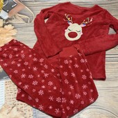 Плюшевая пижама на 13/14 лет, состояние отличное