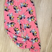 Bluey.Primark.Велюрові піжамні штани 98 см (2/3 роки)