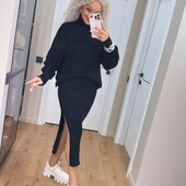 Женский костюм с юбкой миди на выбор