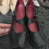 Clarks uk8 шкіряні туфлі мері джейн