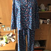 Пижама, 100% коттон, размер XL. Indigo. в ідеалі