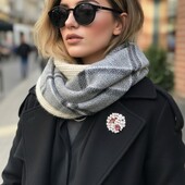 Модная оригинальная брошь - отличный подарок!!