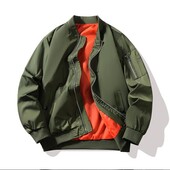 Бомбер від alpha industries, колір "хакі",р.46/48!