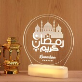 Декоративный светильник-фонарь (акриловый, со светодиодной подсветкой)