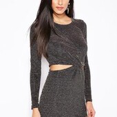 Topshop богатейшее молодёжное платье s