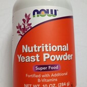 Пищевые дрожжи в порошке NOW foods nutritional yeast powder