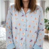 Піжамна блузка Primark, мікрофібра, eur 34-36 / uk 6-8