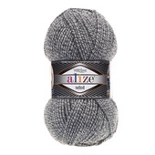 Пряжа (нитки для в'язання) alize superlana midi (№ 663), 100г, 170m, напіввовна