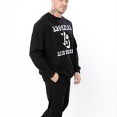 Стильний чоловічий костюм, р.50-52, L-XL, колір чорний