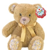 Новая Plush and Co Мягкая плюшевая игрушка Мишка с бантом нова Plush and мo м'яка плюшева іграшка